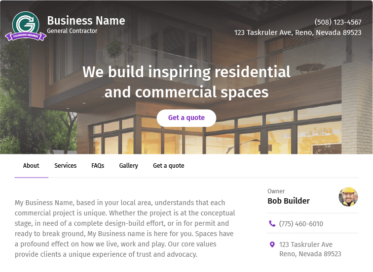 taskruler website landing page